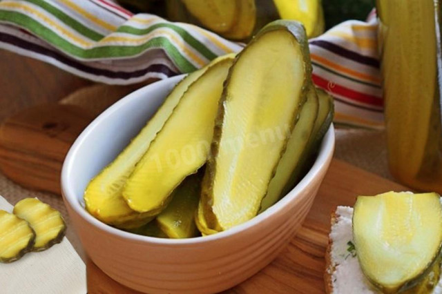 Sliced cucumbers for winter you'll lick your fingers