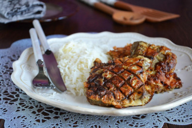 Fried beef liver in batter