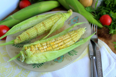 Grilled corn