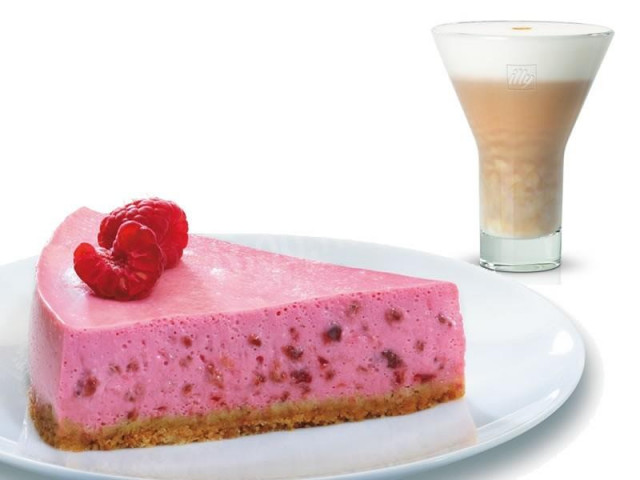 Raspberry cheesecake without baking
