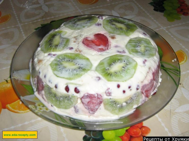 Summer fruit cake