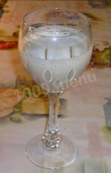 White Russian cocktail