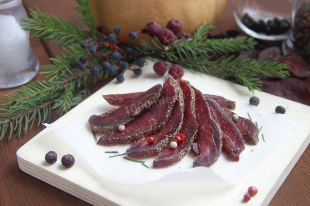 Dried goose in Tatar
