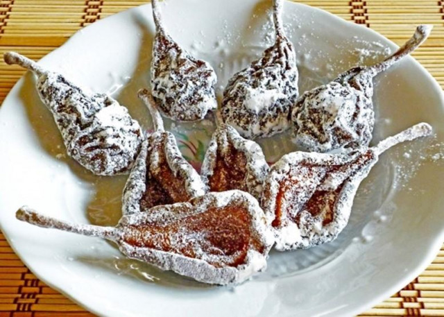 Candied pears for winter