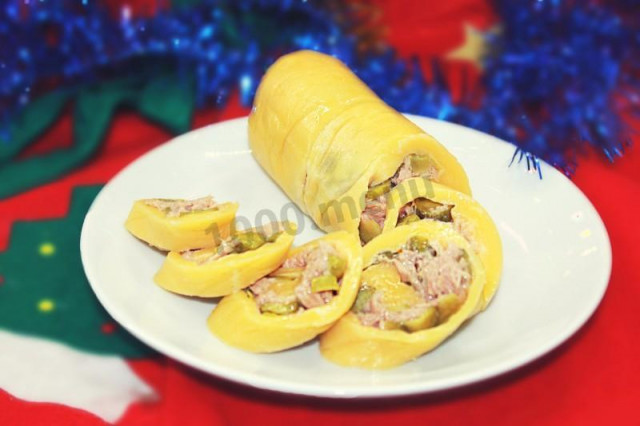 Cheese roll with tuna fast
