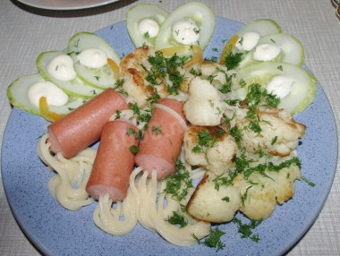 Spaghetti...in sausages!