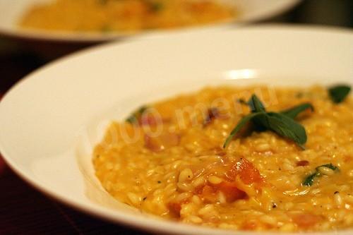 Risotto with pumpkin