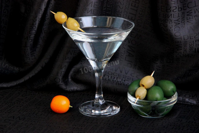 Martini with vodka cocktail