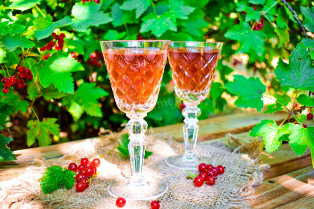Homemade berry wine from berries