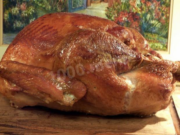 Christmas turkey with stuffing