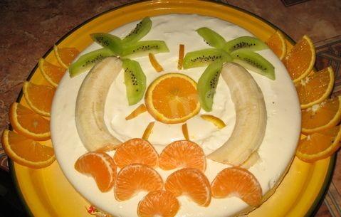 Sweet Banana Paradise Cake