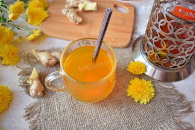 Turmeric and ginger tea