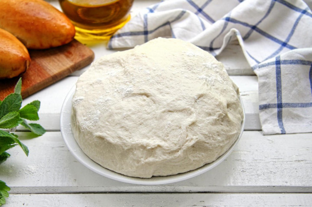 Quick yeast dough