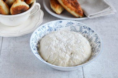 Live yeast dough