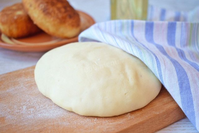 Quick yeast dough for pies