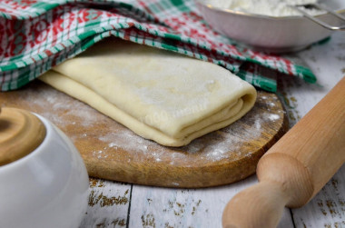 Puff pastry without yeast