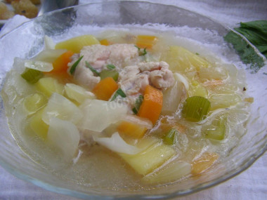 Chicken Wing soup