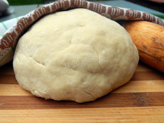 Dough for tortillas in a tandoor