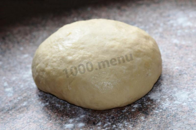 Unleavened pie dough