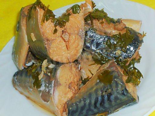 Fish in kindzmari sauce