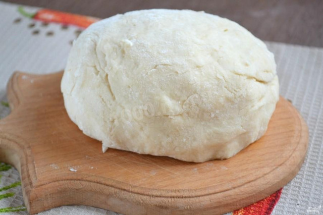Yeast dough for pizza in a bread maker