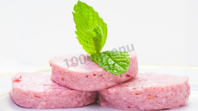 Cottage cheese dessert with stevia according to the Dukan diet
