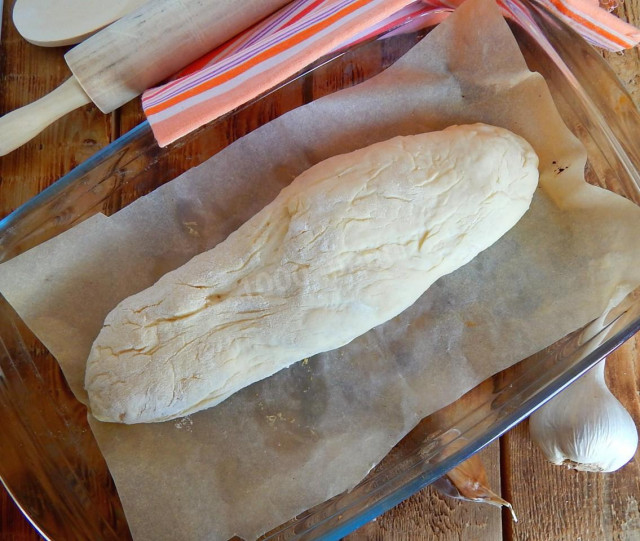 French homemade dough
