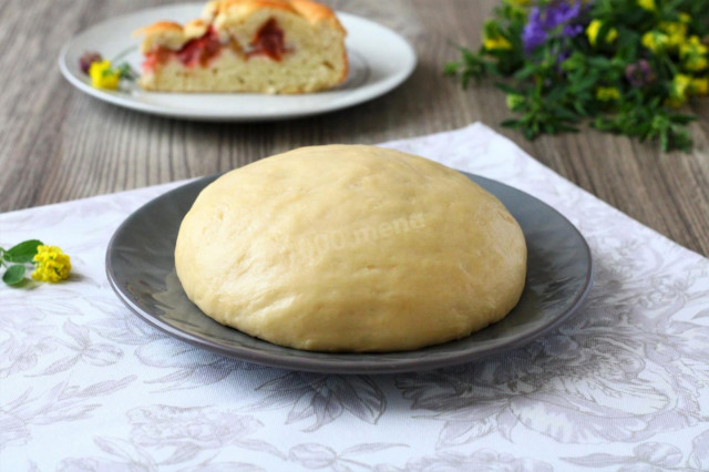 Sweet unleavened dough