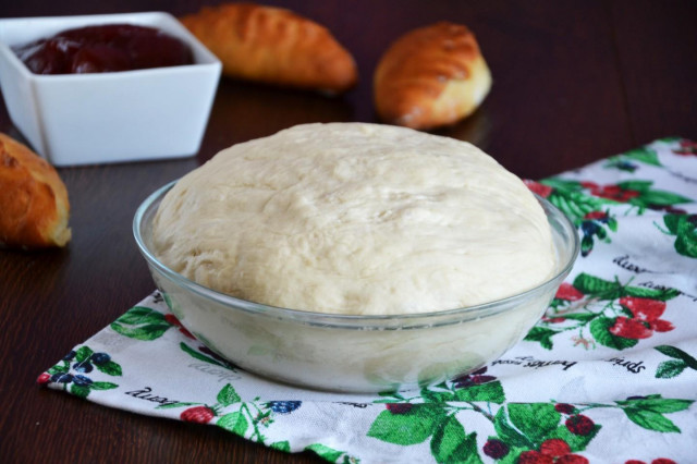 curdled dough for pies