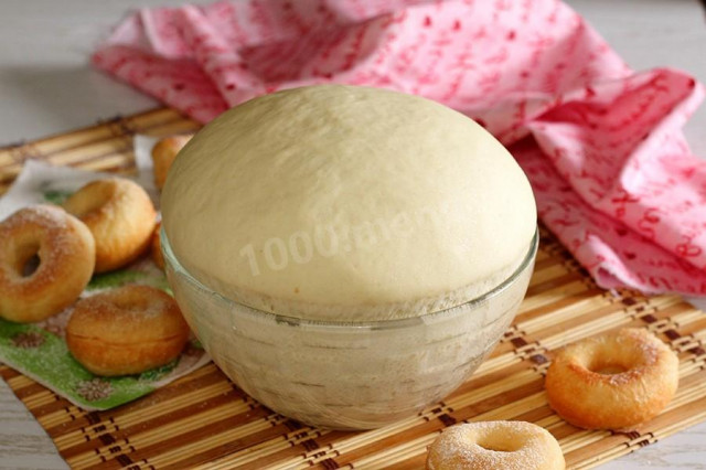 Doughnut dough yeast