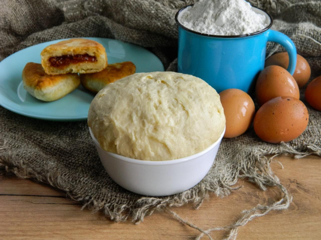 Sour cream dough without yeast