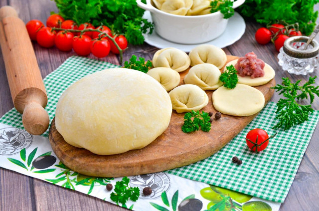 Dough for dumplings in a bread maker