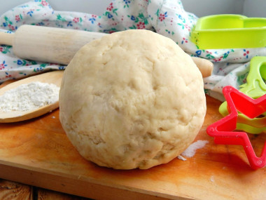 Shortbread yeast dough