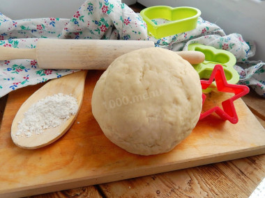 Shortbread yeast dough