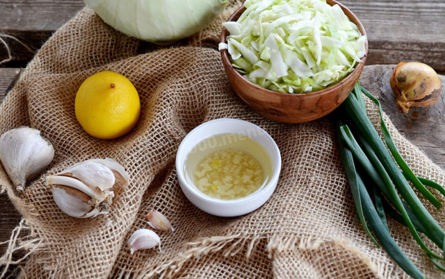 Cabbage salad dressing