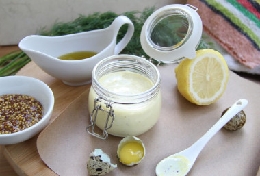 HOMEMADE QUAIL EGG MAYONNAISE