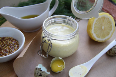 HOMEMADE QUAIL EGG MAYONNAISE