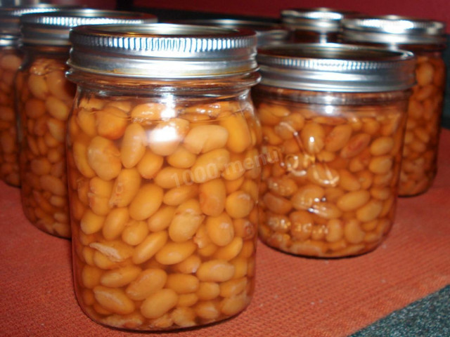 Preserving beans at home