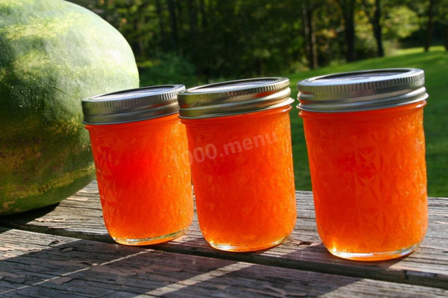 Watermelon jelly for winter