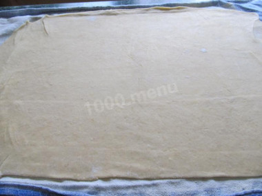 Puff pastry for strudel