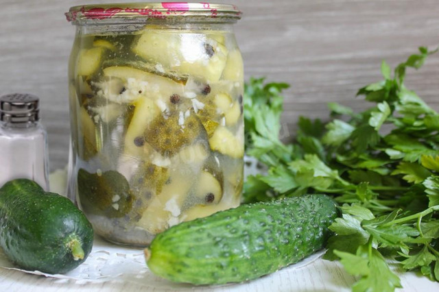Cucumber salad for winter you can lick your fingers without tomatoes
