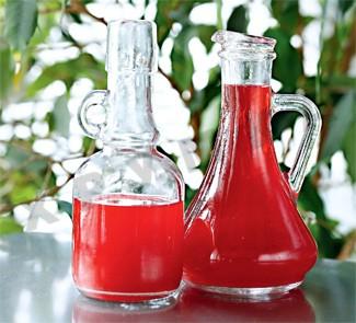 Raspberry vinegar without sugar