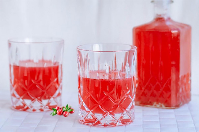Cranberry juice without cooking