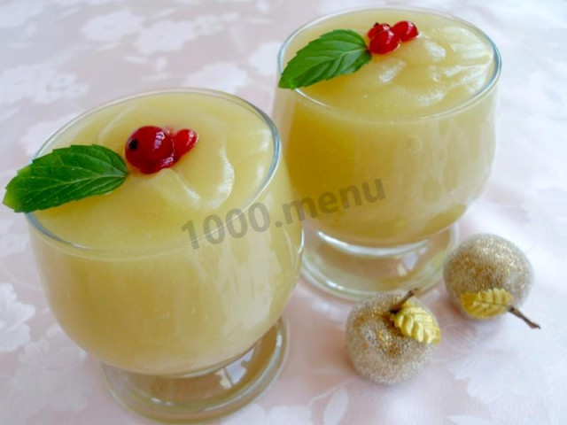 Semolina jelly from semolina