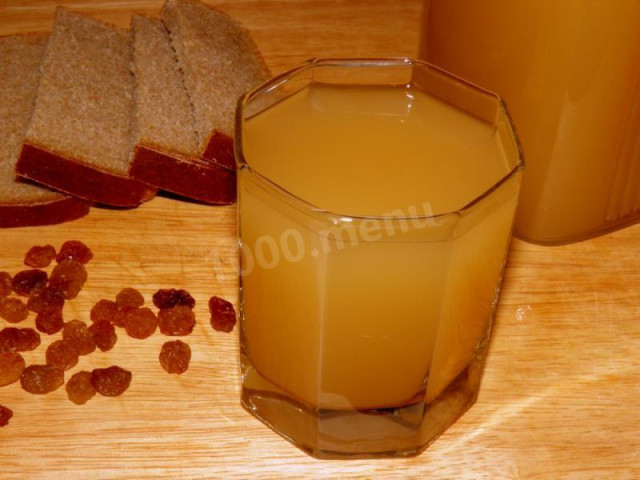 Bread kvass with yeast