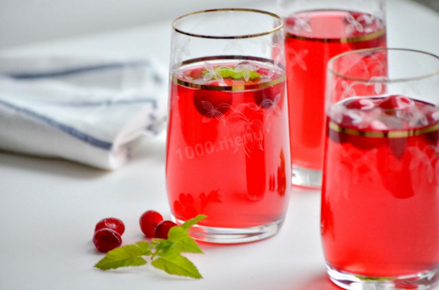 Cranberry juice from frozen berries