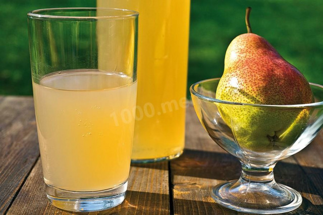 Pear cider from pears