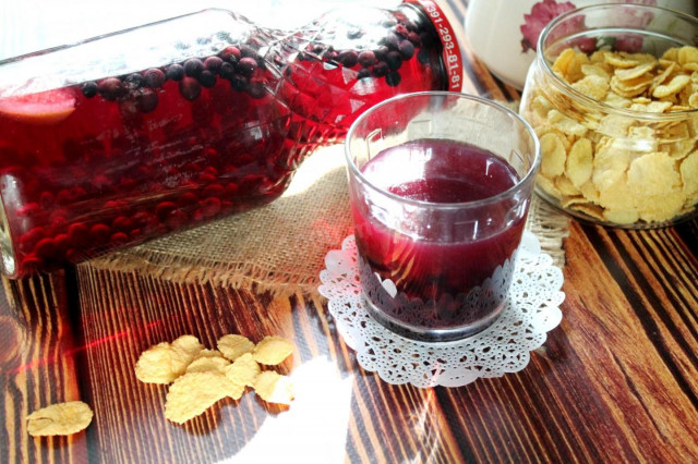 Cherry compote for winter