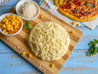 Gluten-free pizza dough