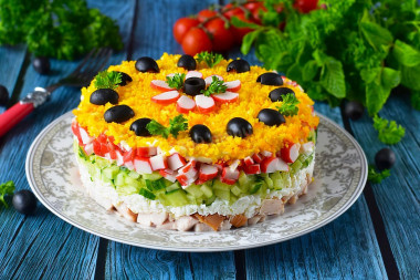 Quick birthday salad